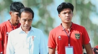 Bintang Muda Bali United Dampingi Presiden Jokowi Tinjau Pembangunan Pusat Latihan PSSI di IKN