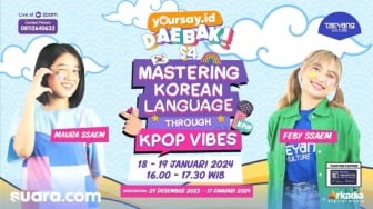 Daebak S4: Asyiknya Belajar Bahasa Korea Lewat K-pop Bareng Yoursay dan Taeyang Kulture