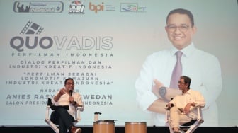 Diskusi Bersama Sineas, Anies Kenang Masa Kecil dan Kedekatan dengan Dunia Perfilman