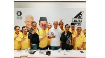 Ganjar Pranowo: Terima Kasih Kader Golkar, Bukan Jalan Mudah