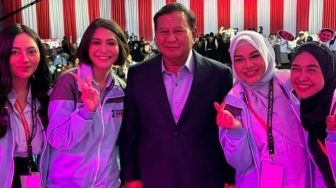 Berbeda Pilihan dengan Anang dan KD, Dukungan Aurel Hermansyah Untuk Prabowo Subianto Disebut Bukan karena FOMO Semata