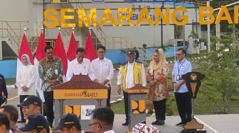 SPAM Semarang Barat Diresmikan Presiden Jokowi, Jadi Pilot Project Pembangunan Sistem Pengelolaan Air Perpipaan