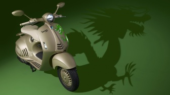 Vespa 946 Dragon Edisi Terbatas Goda Para Kolektor