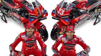 Resmi! Ducati Luncurkan Livery untuk Pecco Bagnaia dan Enea Bastianini