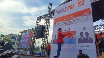 Kesal dengan Sang Kakak, Ketum PSI Kaesang Pangarep Ajak Warga Sumut Coblos Wajah Gibran