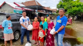 BRI Lubuklinggau Salurkan Bantuan pada Korban Banjir