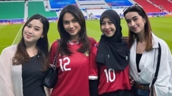 WAGs Timnas Indonesia Beri Dukungan Langsung ke Qatar, Netizen Heboh