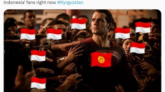 10 Meme Indonesia Lolos 16 Besar Piala Asia, Warganet Berterima Kasih ke Kirgistan