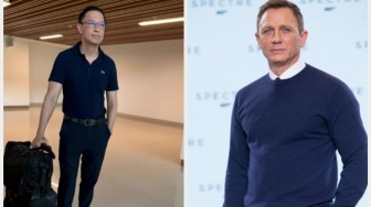 Disebut Mirip James Bond, Begini Adu Gaya Tom Lembong vs Daniel Craig