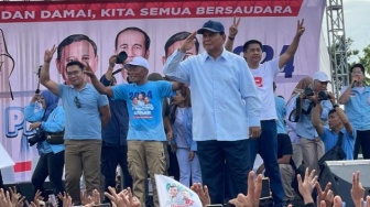 Prabowo Minta Pendukung Waspada, Ada Laporan Pihak Tertentu Ingin Rusak Surat Suara