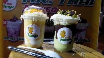 Meneguk Kesegaran Mango Thai di Kota Pekanbaru, Topping Kejunya Melimpah