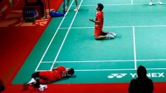 Daniel Marthin Persembahkan Gelar Juara Indonesia Masters 2024 untuk Mendiang Papa