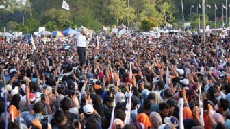 Anies Kampanye Akbar di Dumai, Sebut Perubahan Semakin Kuat