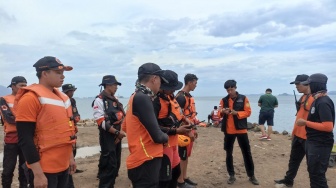 Pencarian Alfian, Bocah Tenggelam di Pantai Teluk Betung, Masih Nihil