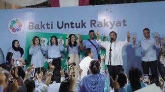 Di Depan Komunitas Bakti untuk Rakyat, Prabowo Mengaku Sudah Berkali-kali Mau Mati