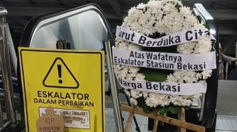 100 Hari Lebih Eskalator Stasiun Bekasi Mati, Publik: Butuh Berapa Puluh Tahun untuk Diperbaiki?