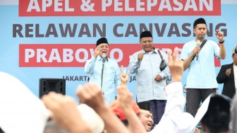 Ngebet Pilpres Satu Putaran, Relawan Prabowo-Gibran Bakal Kampanye Dari Rumah Ke Rumah