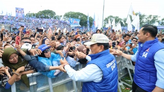 Puji SBY, Prabowo Bicara Posisi Strategis untuk AHY Jika Prabowo-Gibran Menang