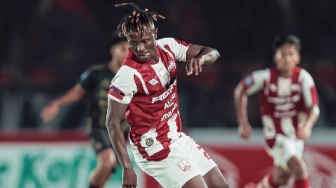 BRI Liga 1: Usai Cetak Hatrick, Moussa Sidibe Dipuji Pelatih Persis Solo