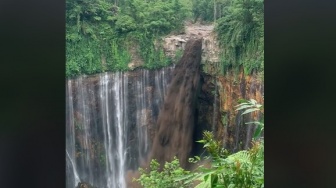 Sejumlah Turis Asing Terjebak Banjir Lahar Dingin di Air Terjun Tumpak Sewu, Begini Kondisinya