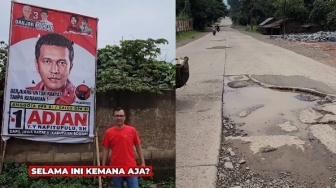 Caleg PSI Senggol Adian Napitupulu Yang Disebut Berjuang Untuk Rakyat, Publik: Isi Otak Bro Ron Cuma Jalan