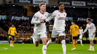 Gol Telat Manchester United Rampas Mimpi Wolverhampton Wanderers