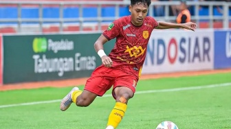 Asir Azis Jadi Man of The Match di Laga PSPS Riau versus Nusantara United