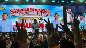Kampanye Prabowo di Makassar: Setelah Coblos Jangan Cepat-cepat Pulang. Awasi!