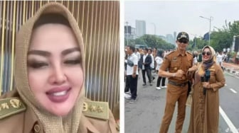 Profil Wiwin Komalasari, Kades Viral Pakai Louis Vuitton saat Demo