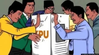 KPU Bantah Ada Pergeseran Ribuan Suara dari PPP ke Partai Garuda Pada 3 Dapil di Sumut, Ini Penjelasannya