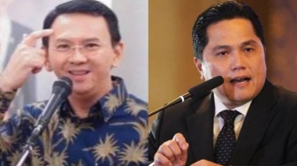 Beda Adab Ahok vs Erick Thohir Usai Dukung Capres, Ini Adu Pendidikan Keduanya