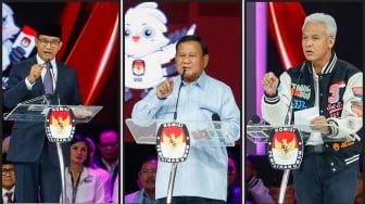 Prabowo Subianto Sengit Berdebat Program Internet Gratis Ganjar Pranowo: Itu Juga Penting!