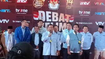 Terlihat di Barisan Elite TKN, Eks Menkes Terawan Dukung Prabowo-Gibran?