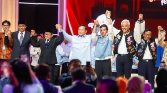 Adu Gagasan Anies, Prabowo dan Ganjar dalam Debat Capres Terakhir