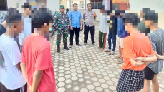 Aksi Tawuran Antargeng di Pekalongan Lampung Timur Digagalkan Polisi