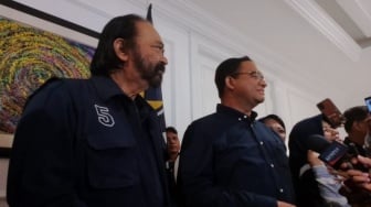 Ini Percakapan Anies Baswedan dengan Surya Paloh Usai Tak Unggul di Quick Count