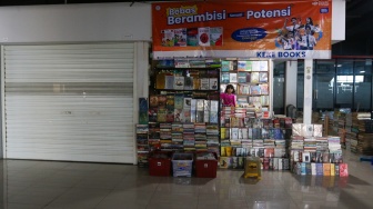 Bak Kuburan, Potret Sepinya Sentra Buku di Pasar Kenari