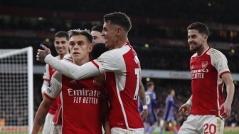 Bantai Liverpool, Arsenal Kian Dekat Gulingkan The Reds di Puncak Klasemen Liga Inggris