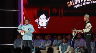 Singgung Prabowo Soal Otak Lambat di Kampanye Pontianak, Ganjar di Debat Capres 2024: Sadis