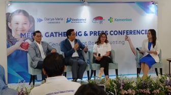 Program Generasi Sehat Bebas Stunting Darya-Varia Sukses Turunkan Angka Stunting