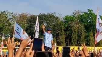 Prabowo Singgung Orang yang Bilang Jokowi Tak Bisa Kerja: Otaknya Perlu Diperiksa