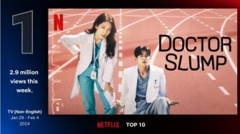 Hanya Sepekan, Drama Korea Doctor Slump Melonjak ke Peringkat 1 di TOP 10 Netflix