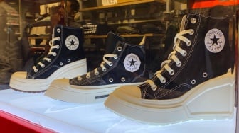 Converse Rilis Koleksi Chuck Taylor versi Heel dan Wedge, Begini Penampakannya