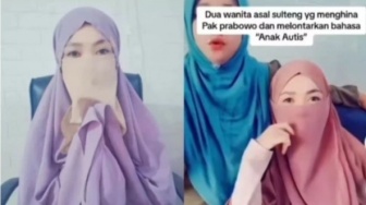 Miris! Demi Bikin Konten Mundur Wir untuk Sindir Capres, 2 Wanita Ini Senggol Anak Autis?