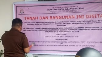 Kejati Sulsel Sita 3 Rumah dan 9 Mobil Milik Tersangka Korupsi Bendungan Paselloreng