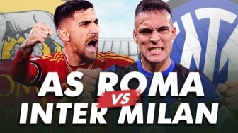 Prediksi AS Roma vs Inter Milan di Liga Italia: Skor, H2H hingga Live Streaming