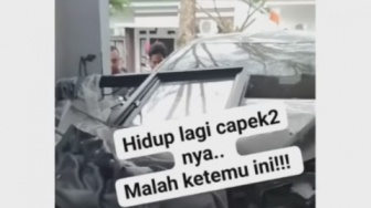 Mobil Tabrak Rumah Sampai Masuk Kamar, Pemilik Tunjukkan Kondisinya Jadi Begini!