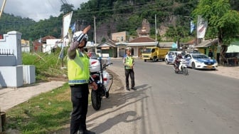 Antisipasi Kemacetan Libur Panjang, Polda Lampung Lakukan Hal Ini