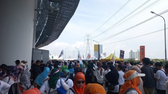 Sukses Bikin Stadion JIS Membeludak, Massa Anies-Muhaimin Tinggalkan Lokasi Kampanye Akbar