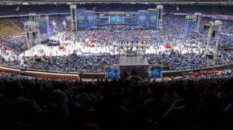 LIVE STREAMING: Kampanye Akbar Pesta Rakyat Indonesia Maju Prabowo-Gibran di GBK